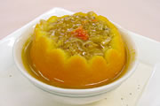 名菜シリーズ　蟹醸橙（シェニァンチョン）文：松本秀夫（中国料理主任教授）